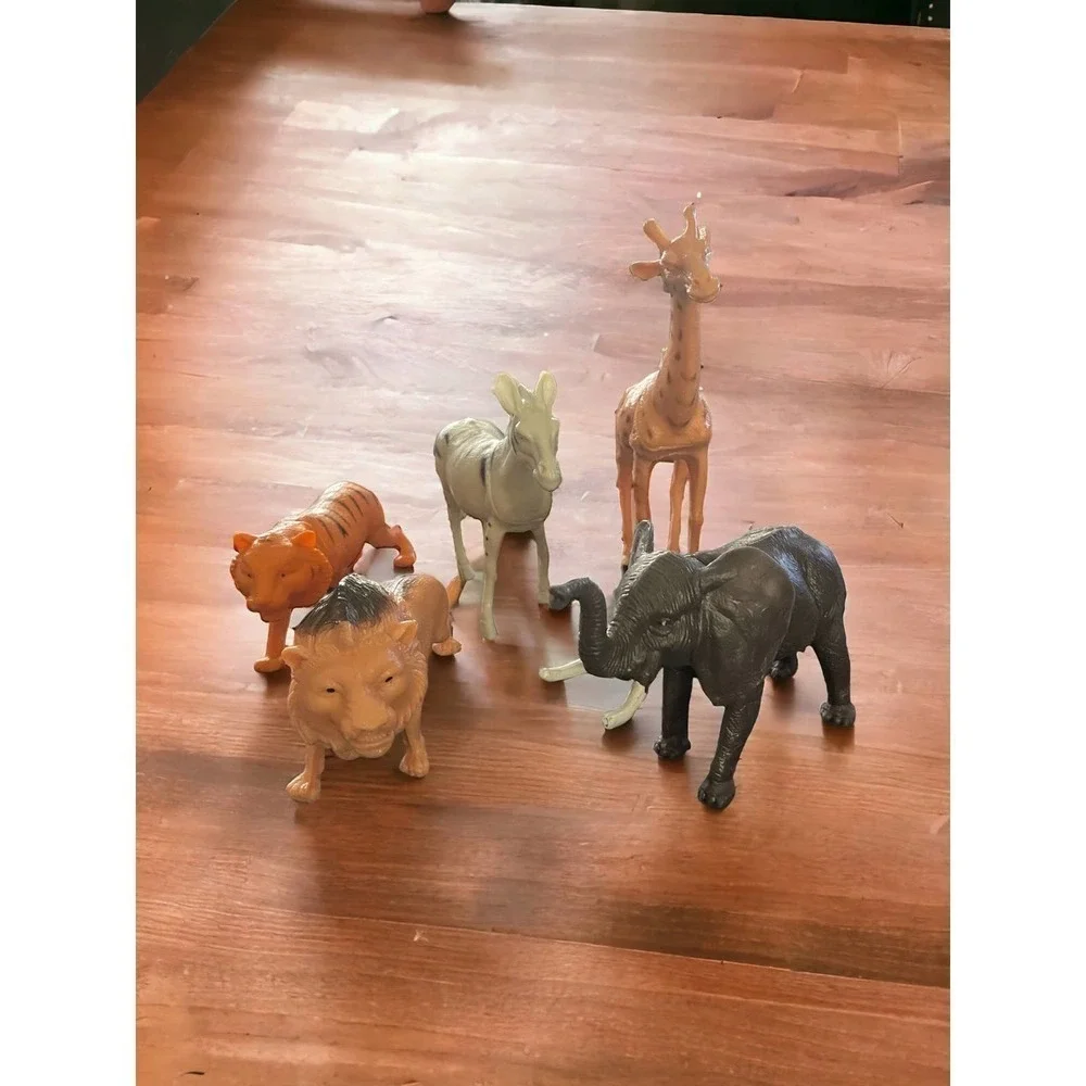 Plastic Zoo Animals